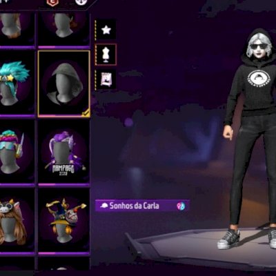 Conta nível 60, tem mais skin feminina e mp40 evolutiva e famas evolutiva