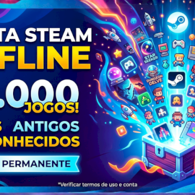 CONTA STEAM +5.000 JOGOS INDIE, ANTIGOS E DESCONHECIDOS ACESSO PERMANENTE