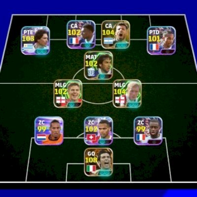 CONTA EFOOTBALL PESADA! 3173 DE FORÇA COLETIVA + CRAQUES 108/104/103