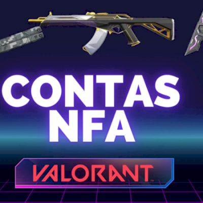 Contas NFA Valorant de 1/300 skins