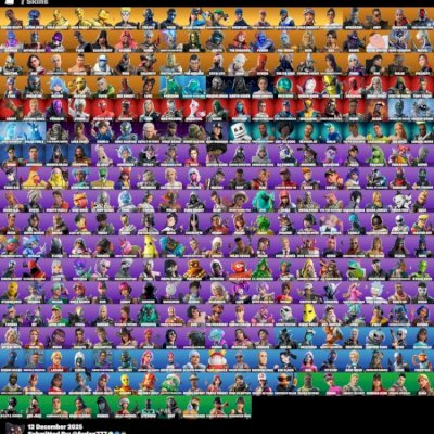 Conta com Travis Scott, Machado do Kratos, e mais de 300 skins!! Conta FA