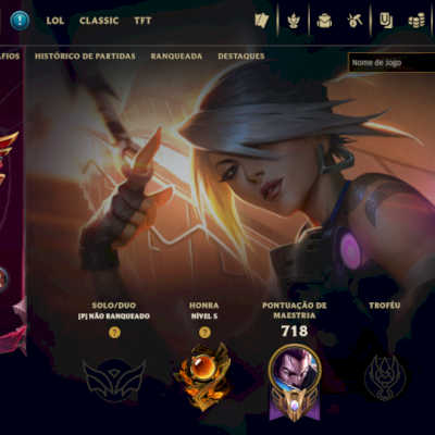 🔥 Conta LoL Veterana desde 2016 | 10 Anos de História