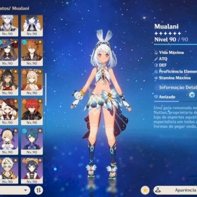 🔥 Genshin Impact | Conta LENDÁRIA! | 44 Personagens 5⭐ + 22 Armas 5⭐ | Todos 4⭐