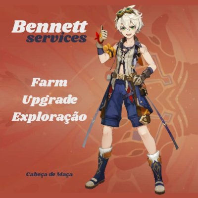 👍 Bennett Services | Farm, UP e Exploração em Genshin Impact 💎
