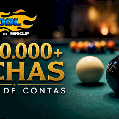 contas de 8 ball pool com 1.000.000.000 (bilhão) de fichas