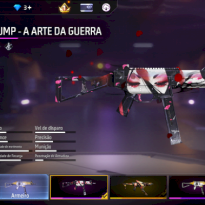 conta ff antiga com 13 passes de fogo