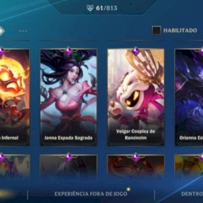 Conta de wild rift