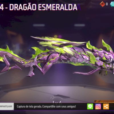 Conta de ff antiga com alguns itens raros