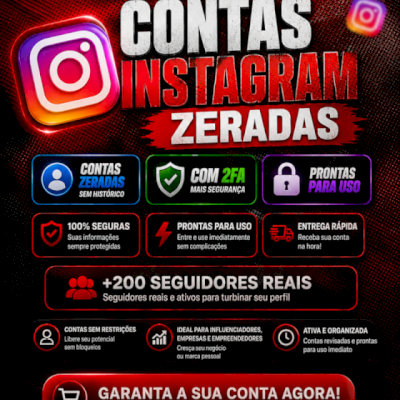 CONTA INSTAGRAM VERIFICADA
