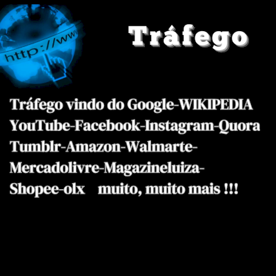Tráfego Google orgânico de [Palavra Chave], 1k Visitas no seu site 2,00