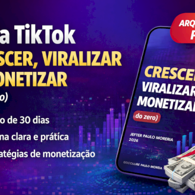 Guia TikTok – Crescer e Monetizar do Zero (PlayBook/PDF)