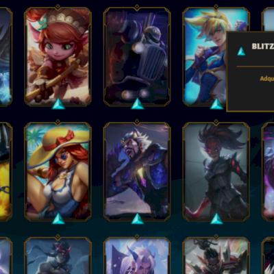 Conta lol antiga no precinho, várias skins!