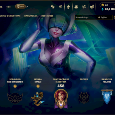 PODE ALTERAR E-MAIL E SENHA / 284 SKINS / TODOS CAMPEÕES / 7 MESES INATIVA
