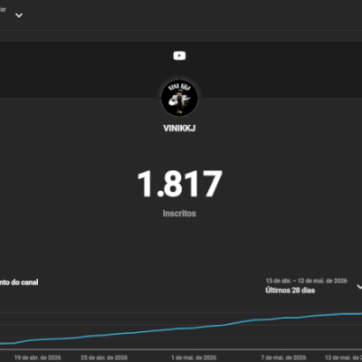 CONTA YOUTUBE A VENDA COM 1.8K DE INSCRITOS!! 🔥🔥🔥(PROMOÇÃO)