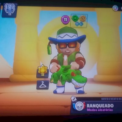 Conta de brawl stars aleatória só que mais cara