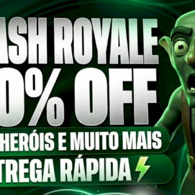 [PROMOÇÃO] CONTAS DE CLASH ROYALE - MAIOR VARIEDADE - 1K AOS 15K - 100% SEGURO