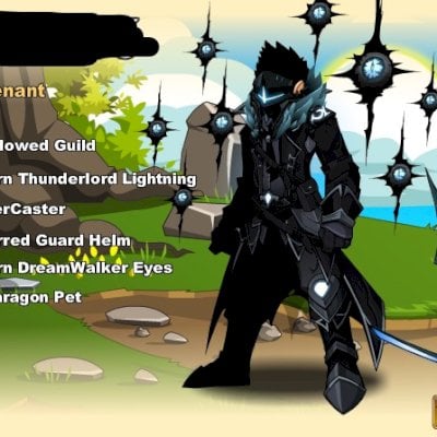 AQW CONTA LV 100 COM ALGUNS HARD FARMS E ITENS RAROS