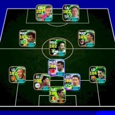 mbl/105zico,105rui costa,auba,f. torres,fiore,silvestre,rijkaard,ferrer,hazard +
