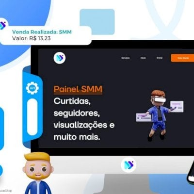 Painel SMM Completo com PIX Automático