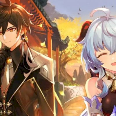 Conta Ganyu e Zhongli