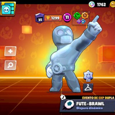 CONTA DE BRAWL STARS COM RANK 35 NO EL PRIMO 1300 TOP 5 BR