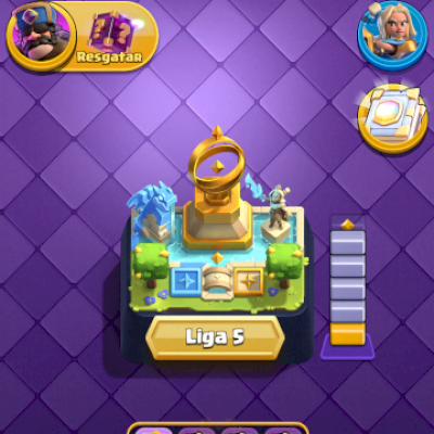 Conta Clash Royale com recuperação de acesso.