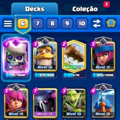 conta arena 17 com carta evoluída