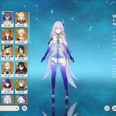 Conta de Genshin Impact - 30 personagens 5* promocionais