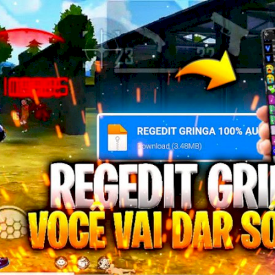 REGEDIT FREE FIRE PRO  PERFEIRA PRA 4V4