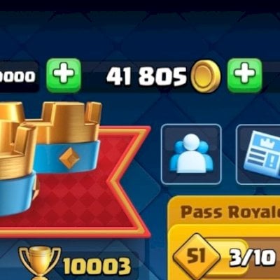 Conta 10.000 Troféus | Nível 61 | 17 Evoluções | 2 Lv16 | 89 Emotes