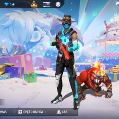 Conta Free Fire Antiga Gemada