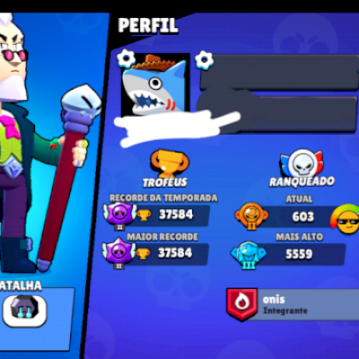 CONTA DE BRAWL STARS
