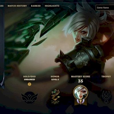 Conta, otima para ser smurf!!! lvl 37 sem ranque! 3 skins, boa para quem começou