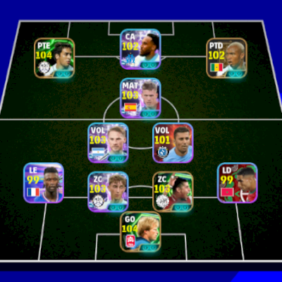 CONTA EFOOTBALL FORTE 3160+ 🔥 TIME INSANO COM VÁRIOS 100+ !!