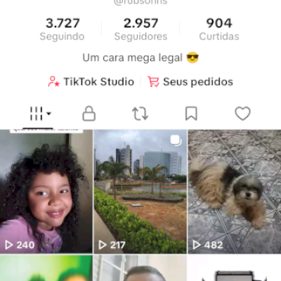 Vendo minha conta.
