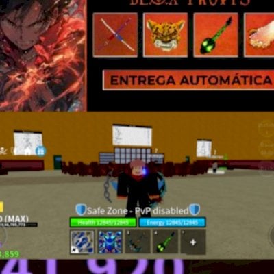 Levelmax+godhuman+fruta leopardo no baú