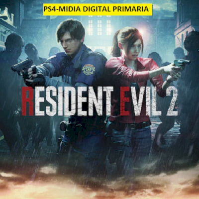 DE PS4 RESIDENT EVIL 2  PS4 EM MIDIA DIGITAL PRIMARIA