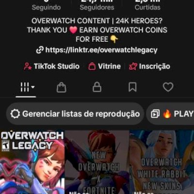 CONTA TIKTOK COM 24K DE SEGUIDORES