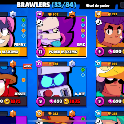 Conta de Brawl Stars