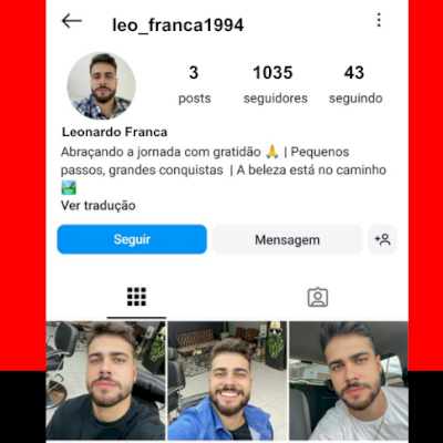 🚨 CONTA ANTIGA INSTAGRAM MASCULINA + 1k SEGUIDORES ENTREGA AUTOMÁTICA 🚨