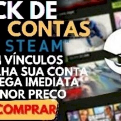 ✨ JOGOS ATUAIS STEAM - CONTA OFFLINE (ENTREGA AUTOMÁTICA)
