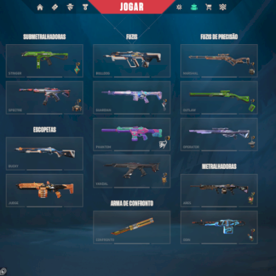 Conta VALORANT 3 FACAS