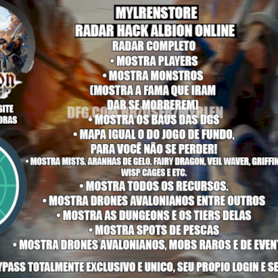 radar hack Albion online c sobreposição de tela ATUALIZADO (1 MÊS)