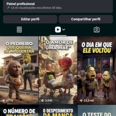 conta Instagram 7k de seguidores