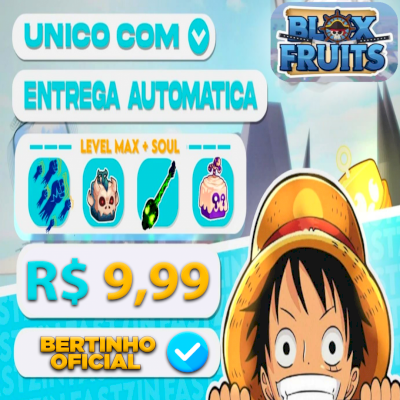 BLOX FRUITS - CONTA GHM e 🎸SOUL GUITAR - Entrega Rápida!
