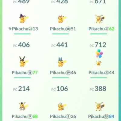 Conta pokemon go antiga