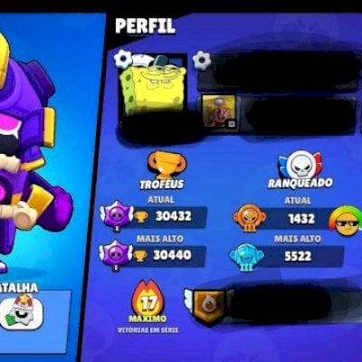 CONTA BRAWL STARS 30K 🏆