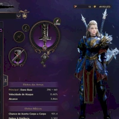 Throne and Liberty - 3 CONTAS 6.5K E 6K+ SA E NA