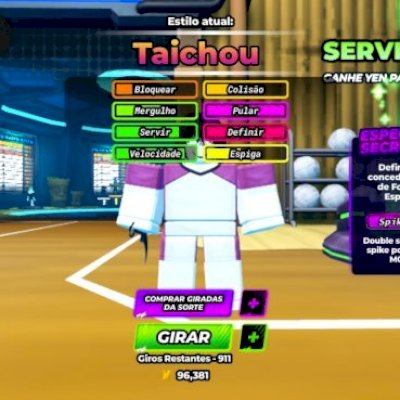 Conta do roblox focada em mm2 e voleibool legends e tem bastante skin