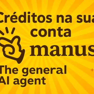 MANUS AI - RECARGA DE CRÉDITOS DIRETO NA SUA CONTA - MELHOR PREÇO DA PLATAFORMA!